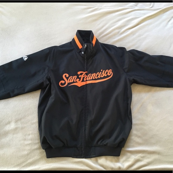 Youth Large Black Majestic SF Giants Jacket - Picture 4 of 4